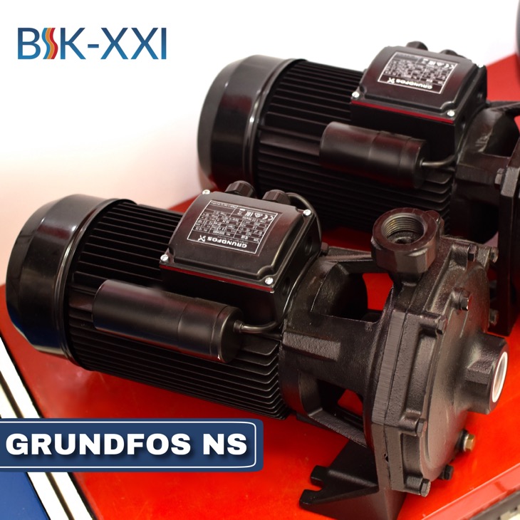 Насосы GRUNDFOS NS — доступное решение для систем водоснабжения.