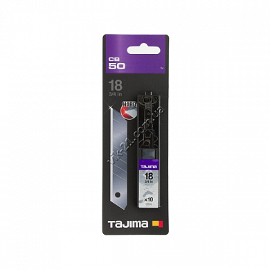 Сегментные лезвия Premium 18мм Tajima Dora Endura Blades CB50, 10 шт. (CB50)