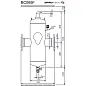 Сепаратор воздуха и грязи (сталь) SpiroCombi Air & Dirt DN065 СтандСтандарт (фланець) (BC065F)
