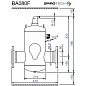 Сепаратор воздуха (ст) Spirovent Air Стандарт (фл) DN080 (BA080F)